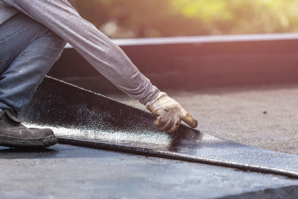 Professional Emergency Waterproofing technician working in Dyer, IN